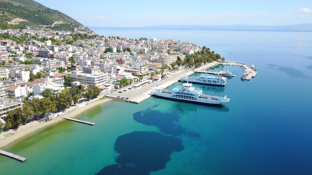 Calypso Beach Hotel Loutra Edipsou  Exterior foto